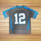 Gray and Icy Blue Jersey Shirt