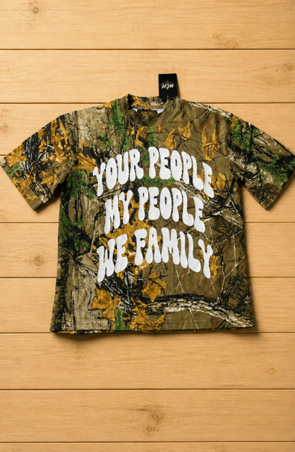 OVERSIZED LETTER TEE (CAMO)
