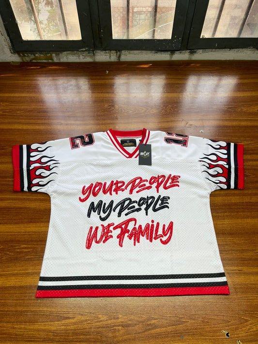 White/Red Jersey