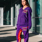 Women’s Purple Your People My People Jogger Set