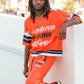 FIRE ORANGE JERSEY SET (LONG PANTS)