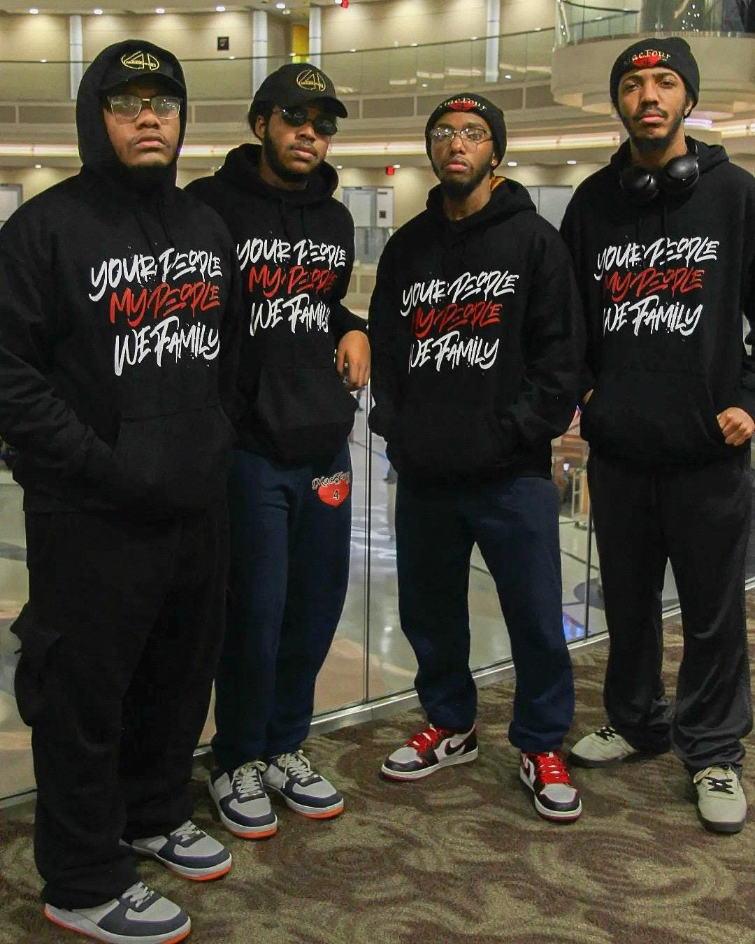 Your People My People Red/black Letters