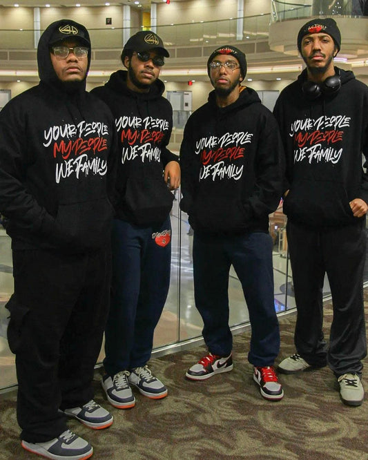 Your People My People Red/black Letters
