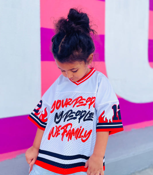 YOUTH RED/WHITE JERSEY