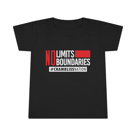 "No Limits No Boundaries"  Toddler Tee