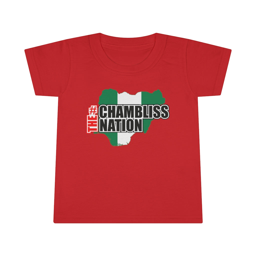 "The Chamblissnation – Nigeria "  Toddler Tee