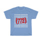 Area Code 772 w/name Tee