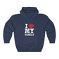 "I Love My Family" Hoodie