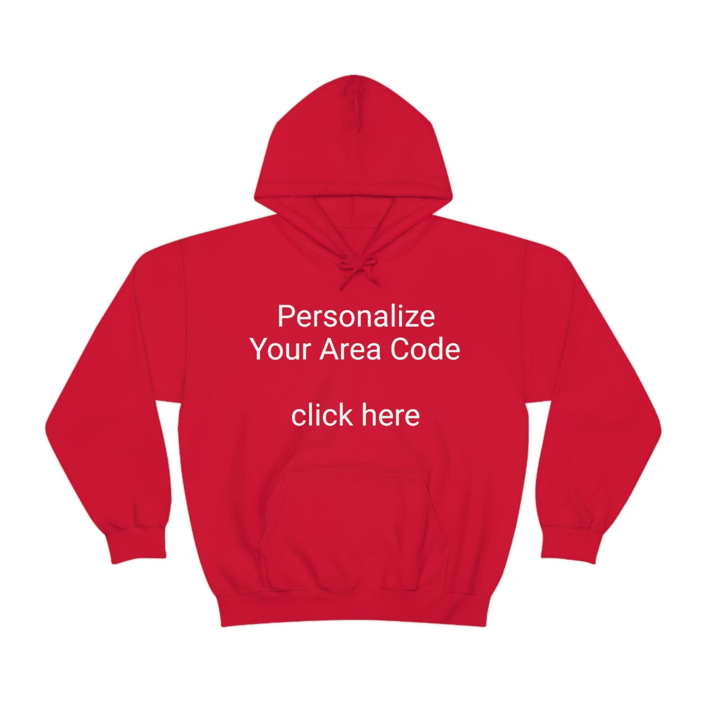 Personalize w/Your Area Code Hoodie