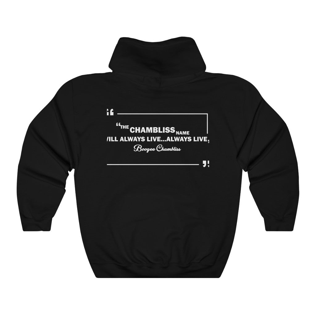 It's More than Just a Name Hoodie w/quote on back