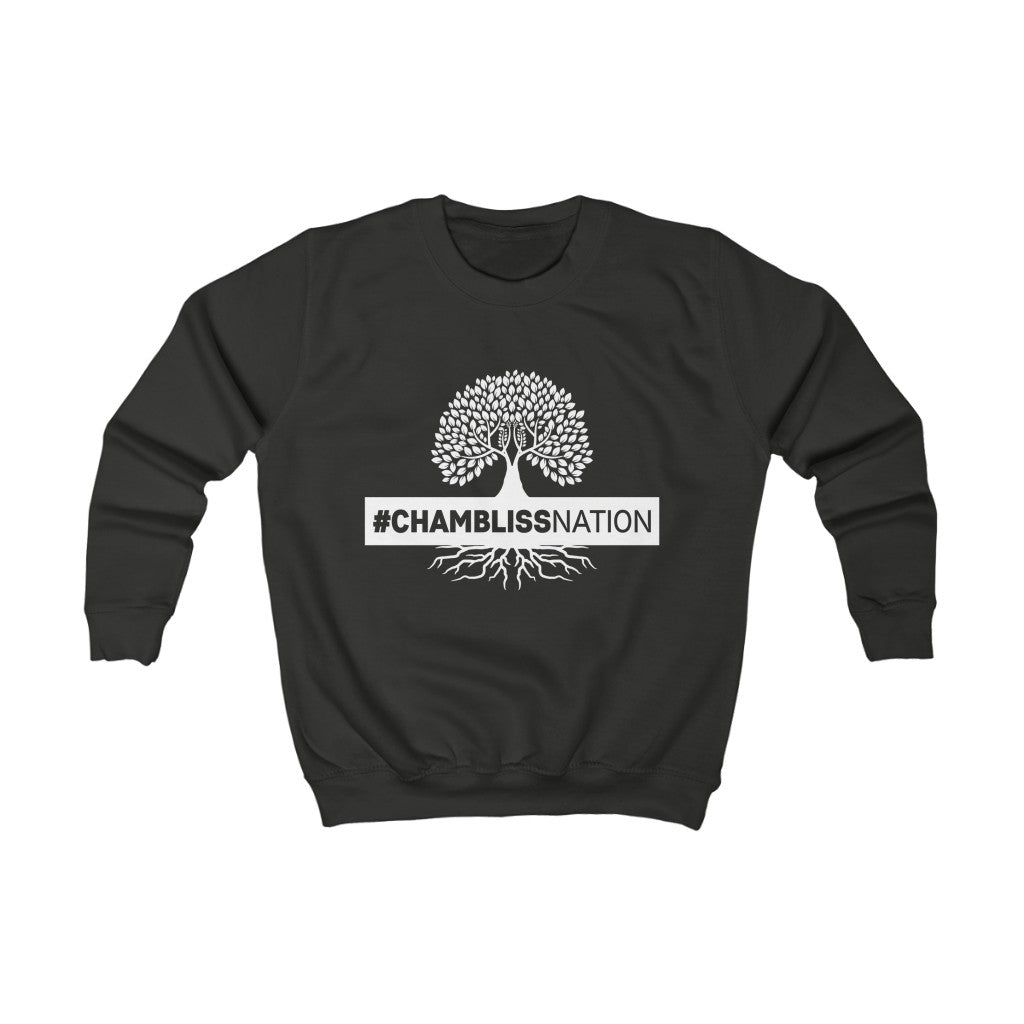 "#Chamblissnation Tree" Youth Sweatshirt