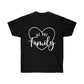 We are Family (Heart) w/o back Tee
