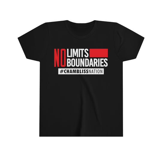 "No Limits No Boundaries"  Youth Tee
