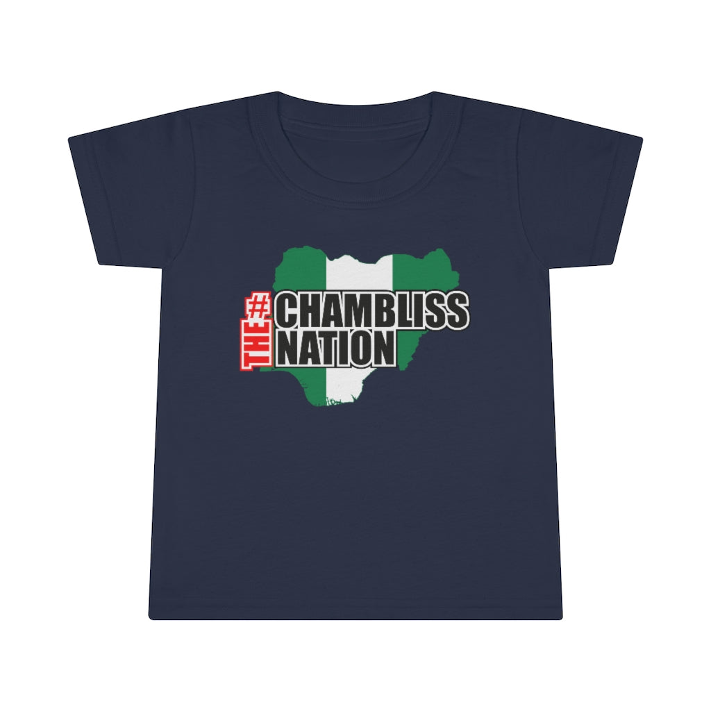 "The Chamblissnation – Nigeria "  Toddler Tee