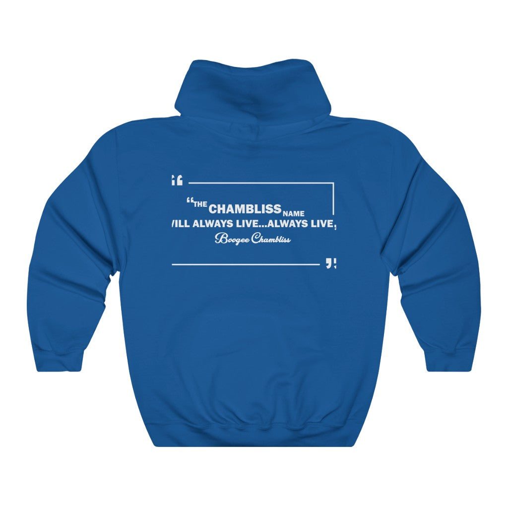 It's More than Just a Name Hoodie w/quote on back
