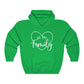 We are Family (Heart) Hoodie w/Back