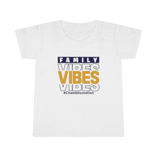 "Family Vibes "  Toddler Tee