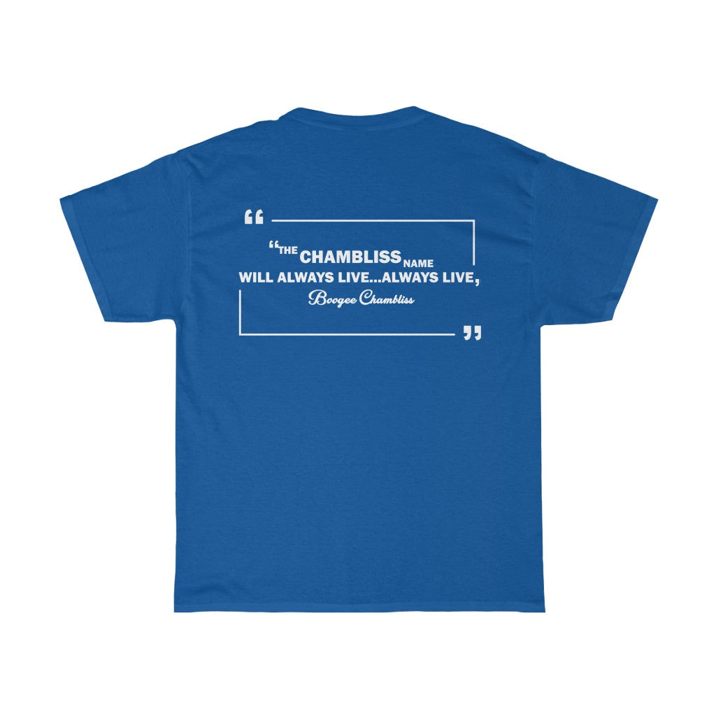 Chamblissnation Tee w/back