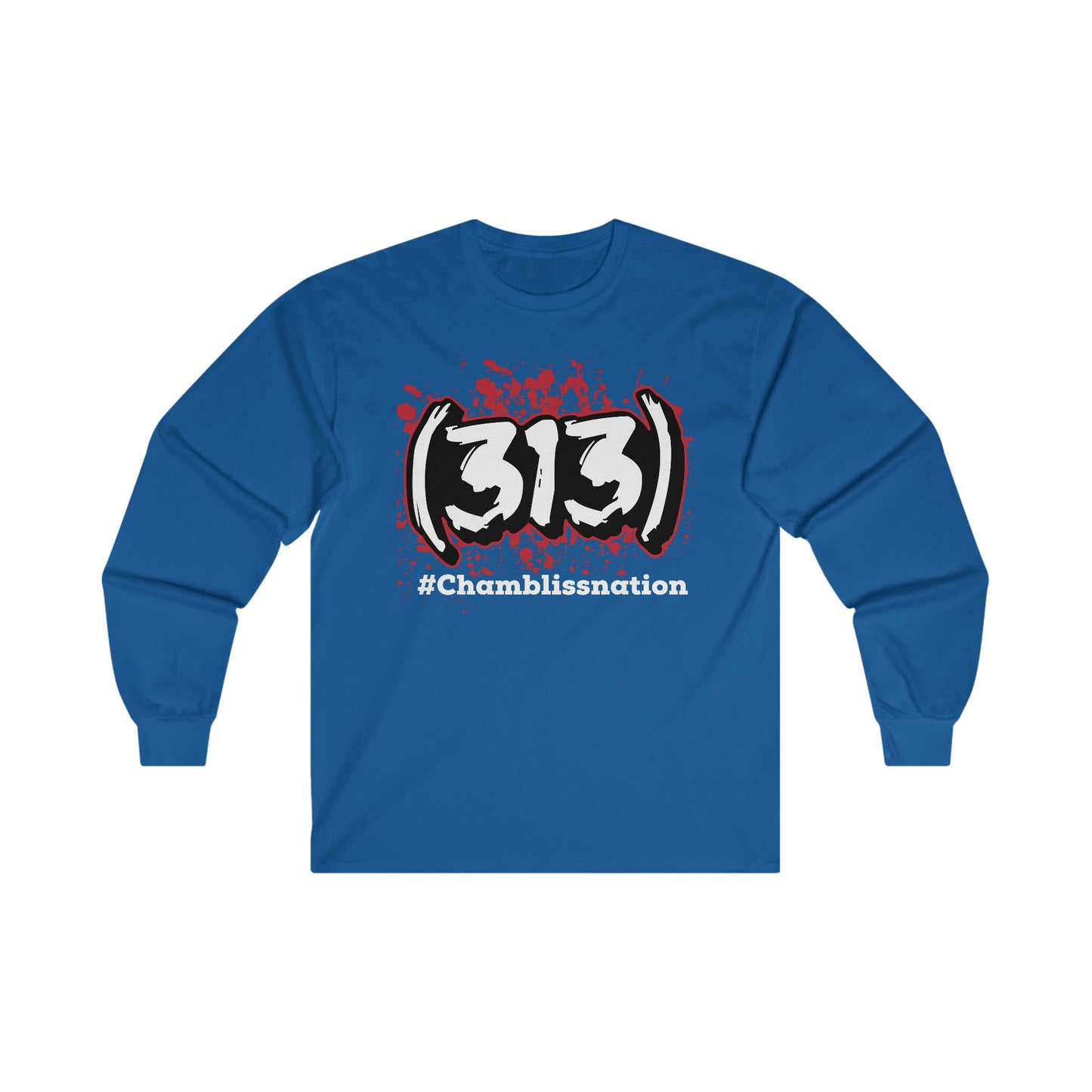 Area Code 313 Long Sleeve Tee