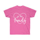 We are Family (Heart) w/o back Tee