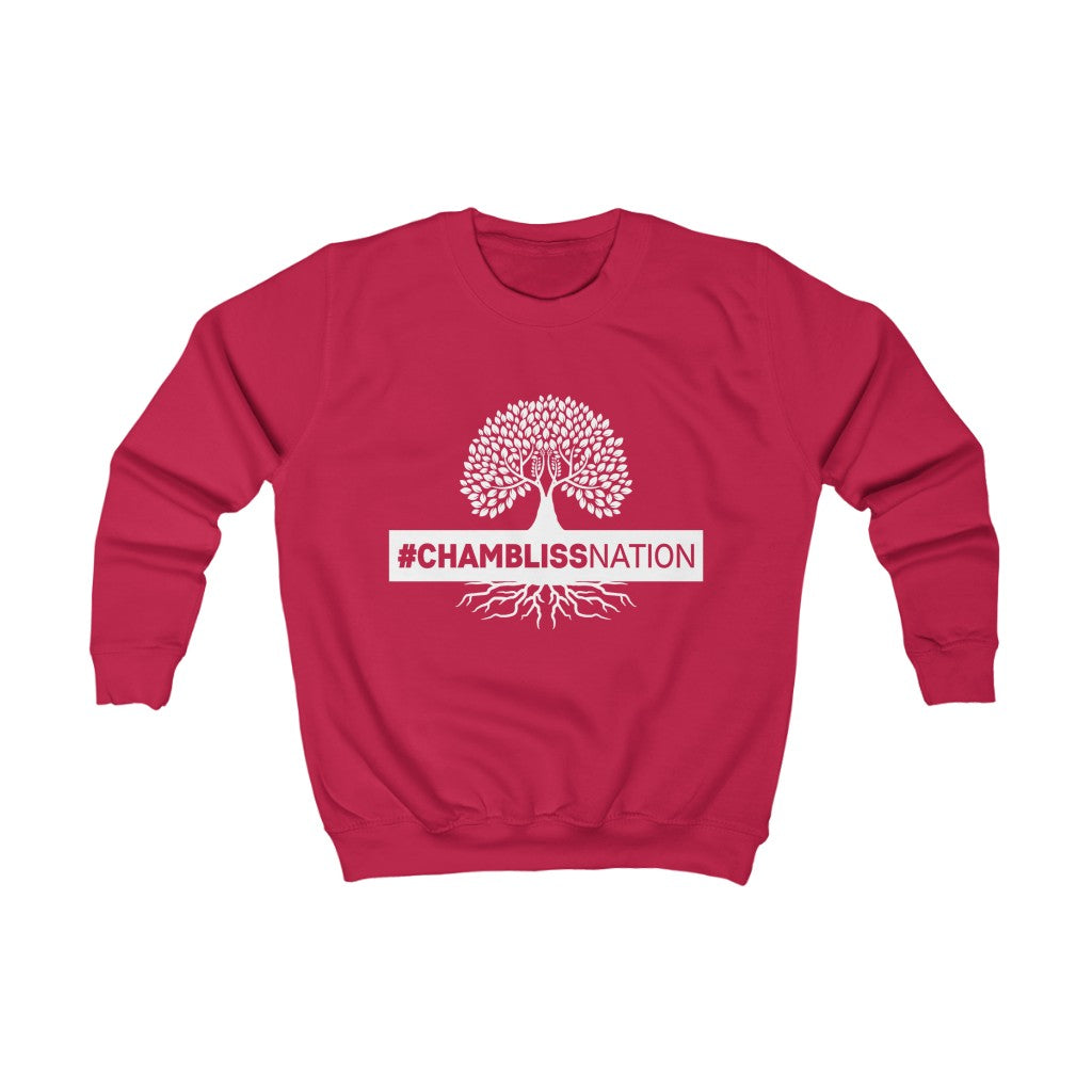 "#Chamblissnation Tree" Youth Sweatshirt