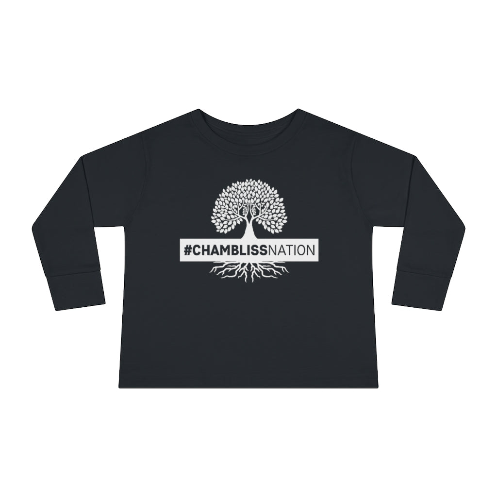 "#Chamblissnation Tree" Toddler Sweatshirt
