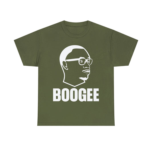 Boogee (white) Silhouette Tee