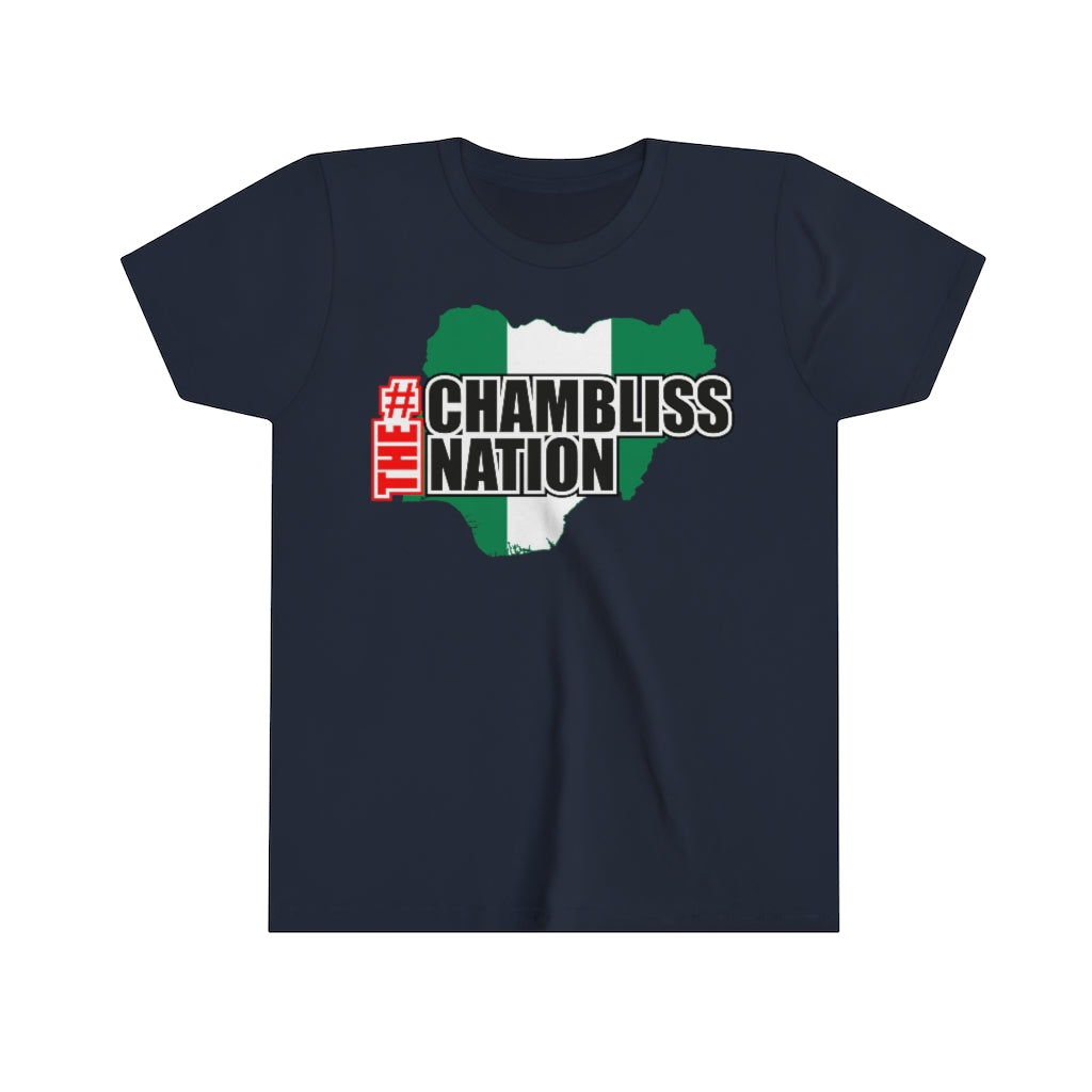 "The Chamblissnation – Nigeria "  Youth Tee