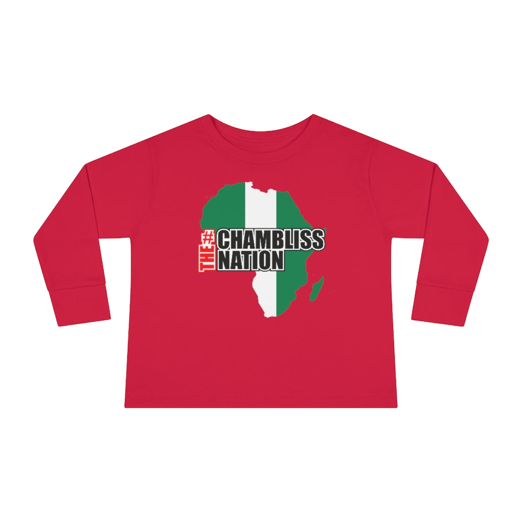"The Chamblissnation  - Africa " Toddler Sweatshirt