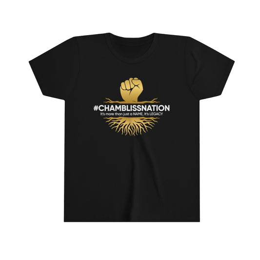 "Chamblissnation" Youth Tee w/back