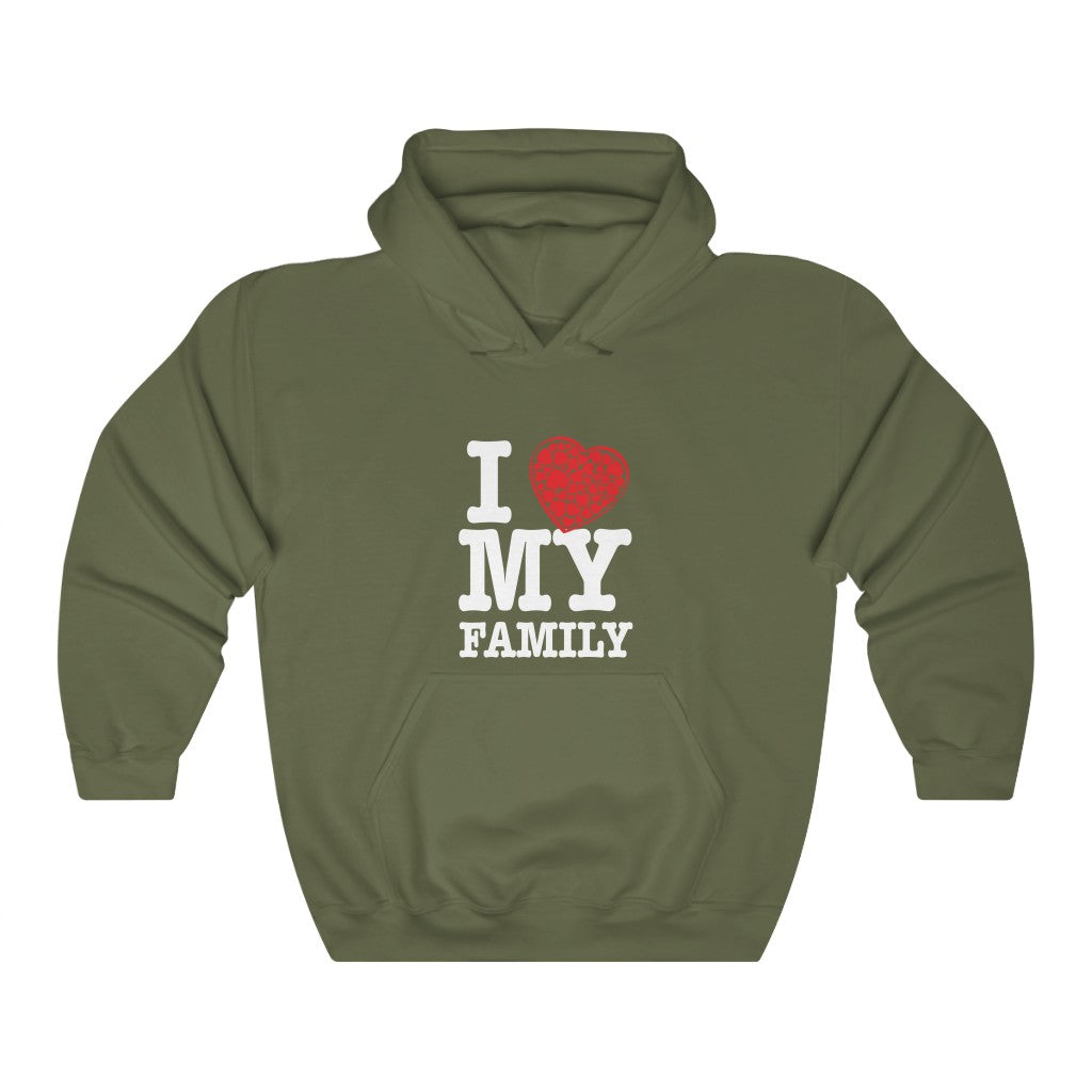 "I Love My Family" Hoodie