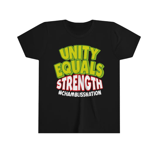 "Unity Equals Strength"  Youth Tee