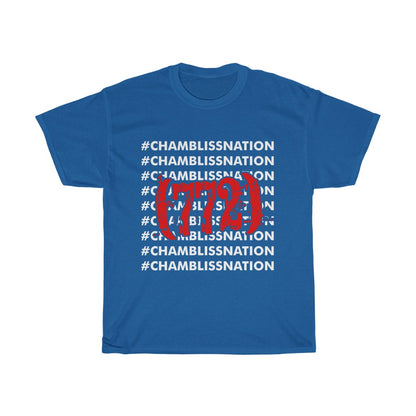 Area Code 772 w/name Tee